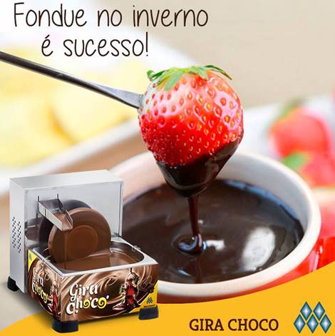 Derretedeira de Chocolate  Industrial mod. Gira Choco 5Kg Marchesoni
